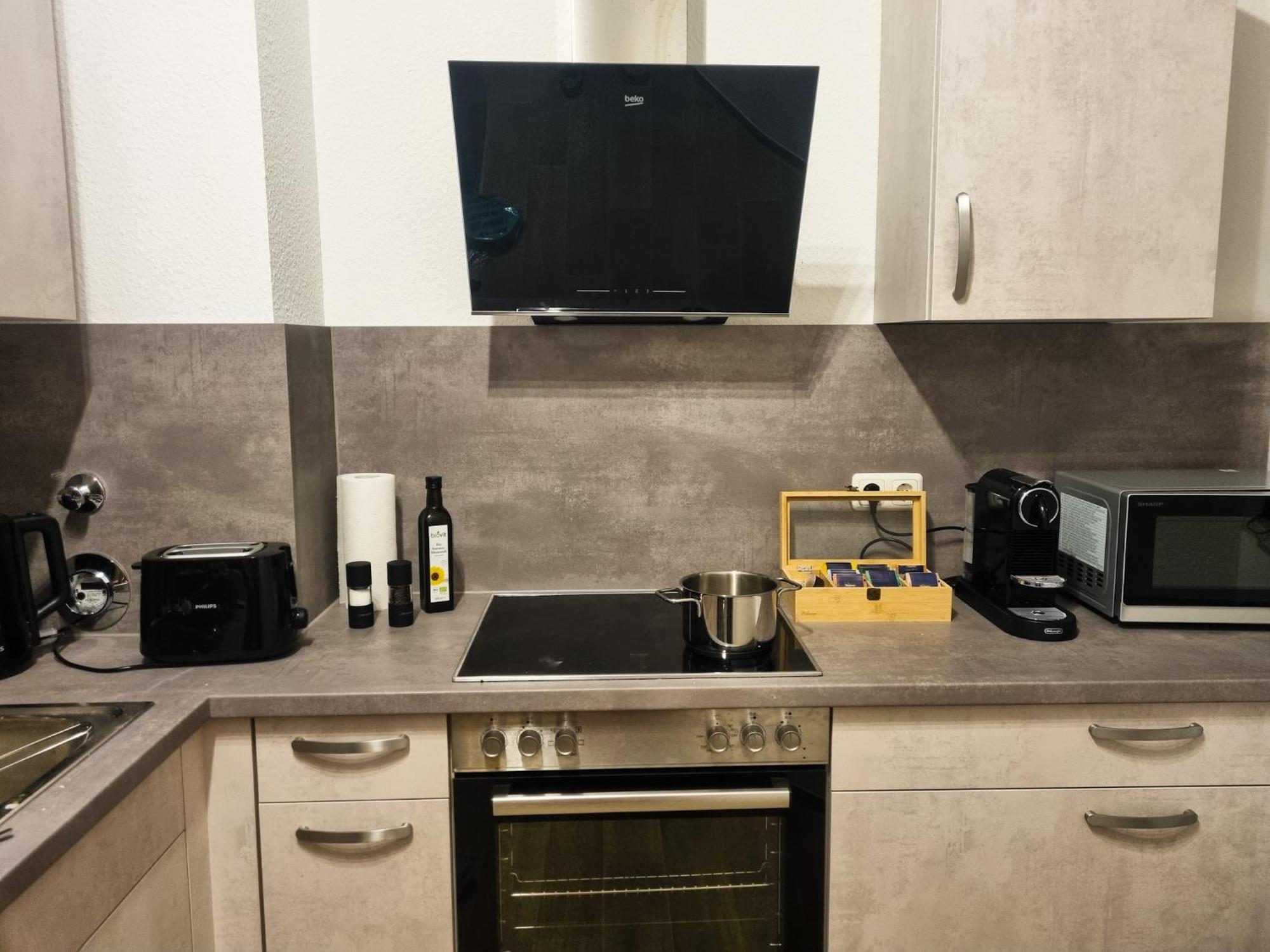Maremar - Design Maisonette Altstadt - 4 Pers - 57Qm - Luxus Boxspringbett - Kueche - Arbeitsplatz - Privater Parkplatz كراييتْس المظهر الخارجي الصورة