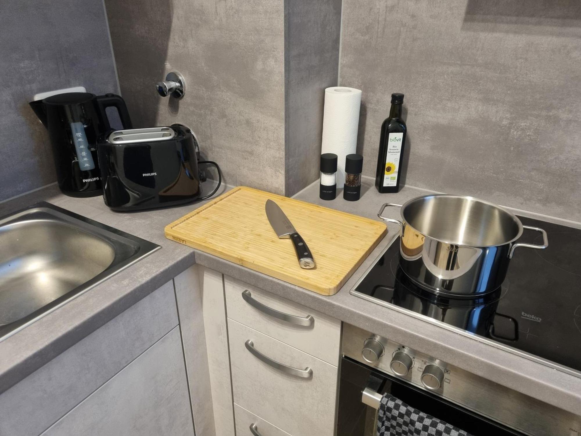 Maremar - Design Maisonette Altstadt - 4 Pers - 57Qm - Luxus Boxspringbett - Kueche - Arbeitsplatz - Privater Parkplatz كراييتْس المظهر الخارجي الصورة