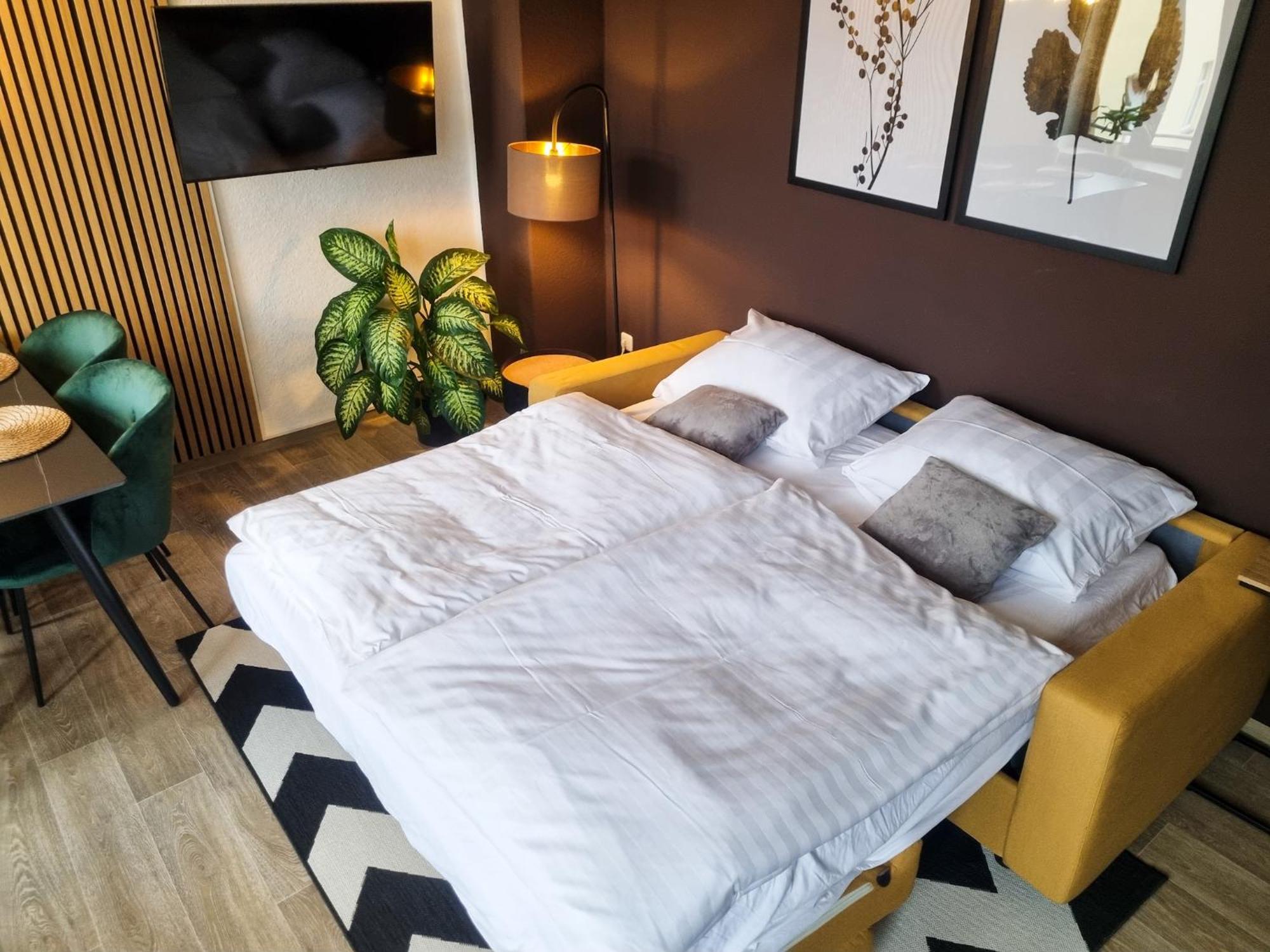 Maremar - Design Maisonette Altstadt - 4 Pers - 57Qm - Luxus Boxspringbett - Kueche - Arbeitsplatz - Privater Parkplatz كراييتْس المظهر الخارجي الصورة